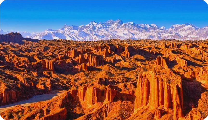 阿克苏温宿县大峡谷 阿克苏温宿县大峡谷