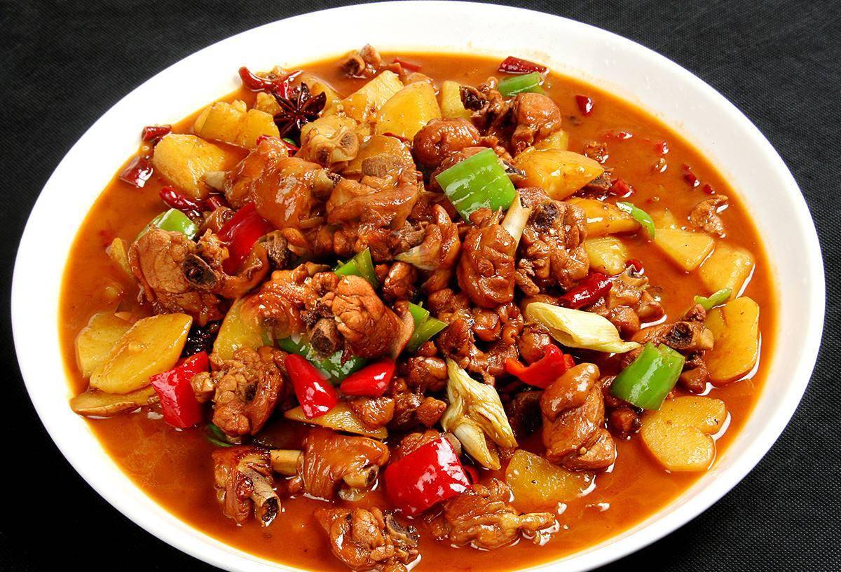 新疆大盘鸡 新疆大盘鸡