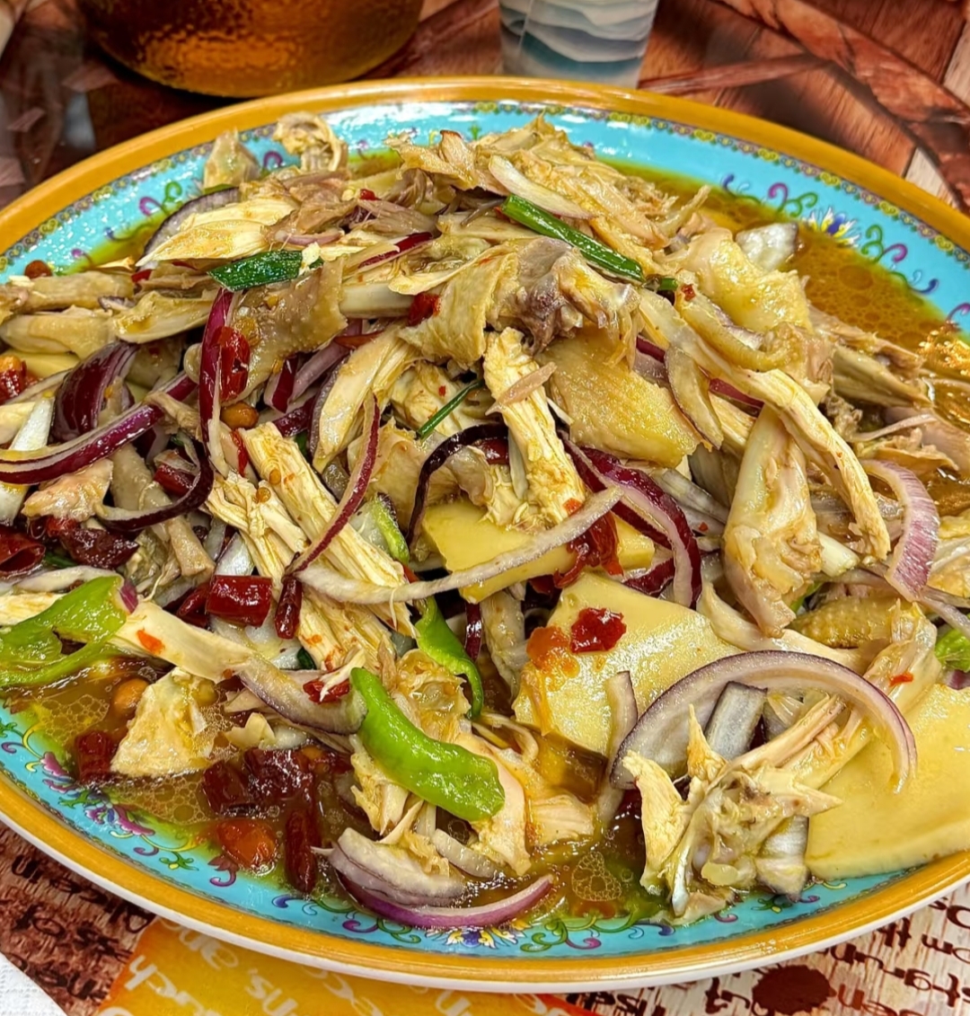 新疆椒麻鸡 新疆椒麻鸡