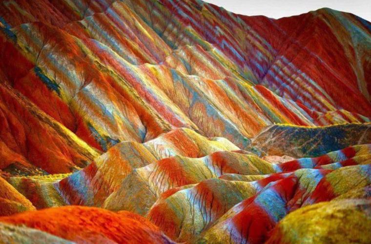 张掖七彩丹霞 张掖七彩丹霞